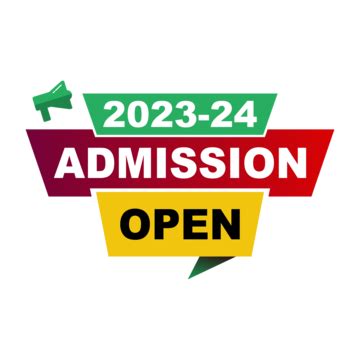 Admissions Open 2023.